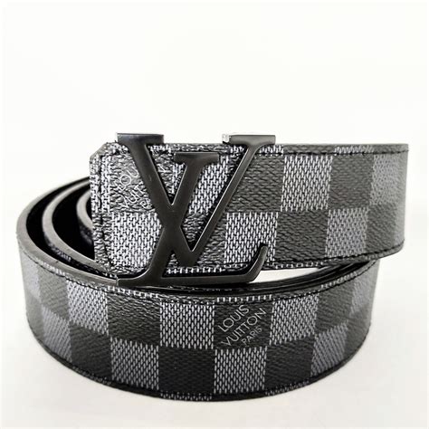 cinto louis vuitton negro hombre|cinturones louis vuitton.